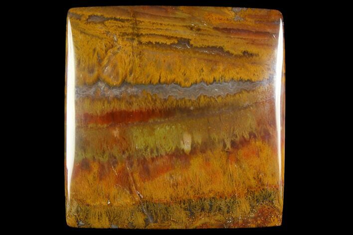 Polished, Sumatra Flame Sagenite Agate Slab - Indonesia #149280